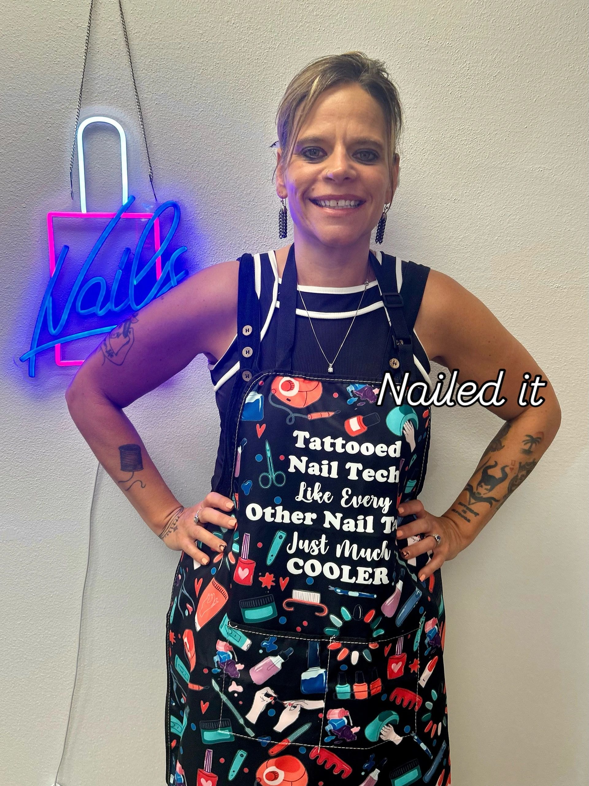 Stacey, nail technician at Nails By Stacey